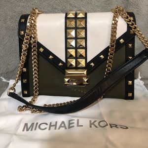 MK Whitney Olive Multi Large